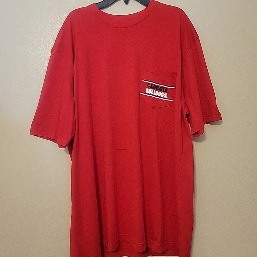 NEW Champion Georgia Bulldogs Shirt Adult Extra Large Red Short Sleeve Crewneck - Picture 5 of 13